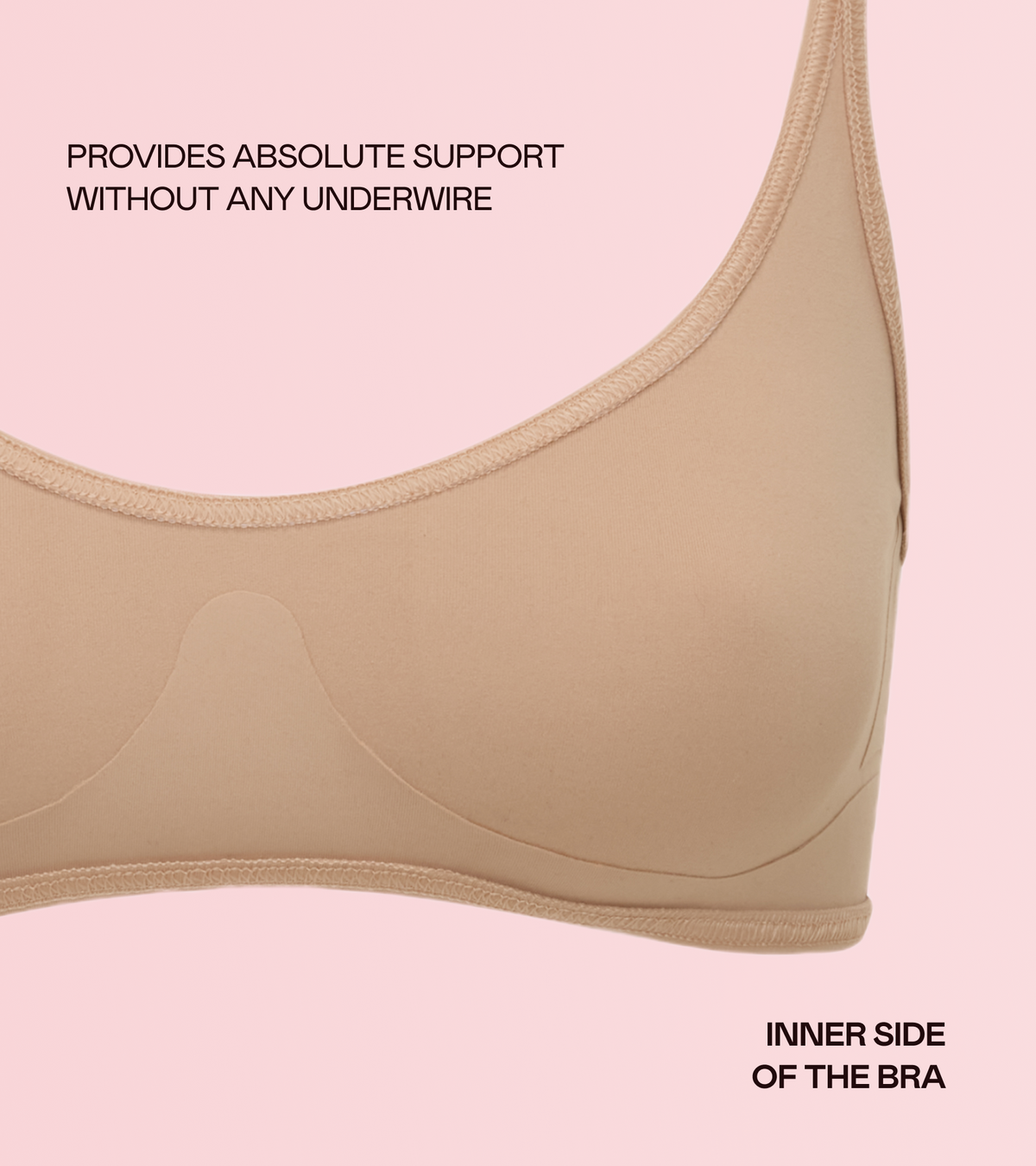 Aurora - Bonded Bra - Μπεζ