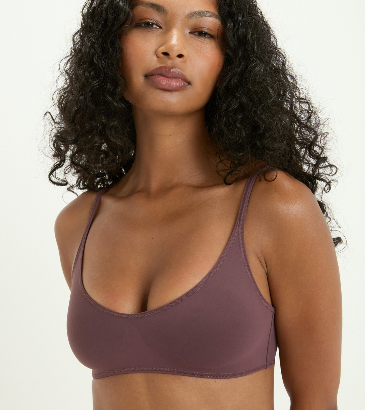 Aurora - Bonded Bra - Καφέ